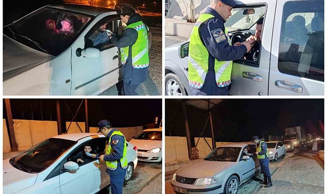 Ağrı'da sürücülere 118 bin lira ceza kesildi