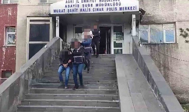 Ağrı'da yakalama kararı bulunan 18 şahıs gözaltına alındı