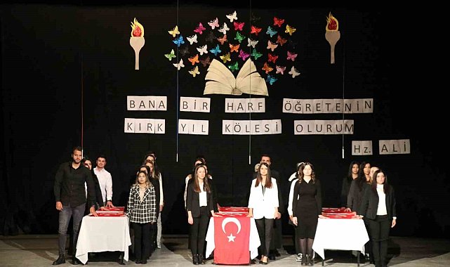 Ahlat'ta 24 Kasım Öğretmenler Günü kutlandı