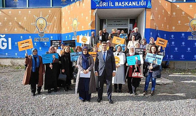 AK Parti Ağrı Kadın Kolları Başkanı Eldem'den Kadına Yönelik Şiddetle Mücadele mesajı