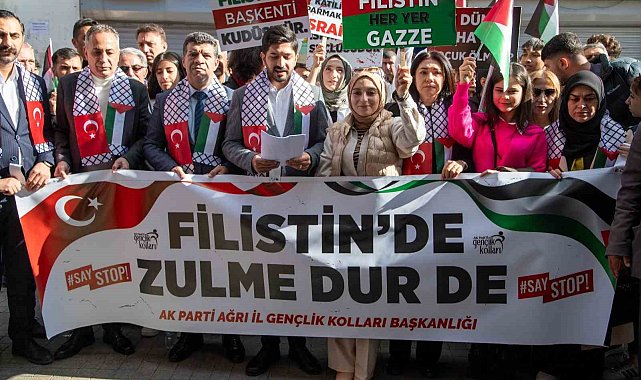 AK Parti Gençlik Kollarından İsrail'e kınama