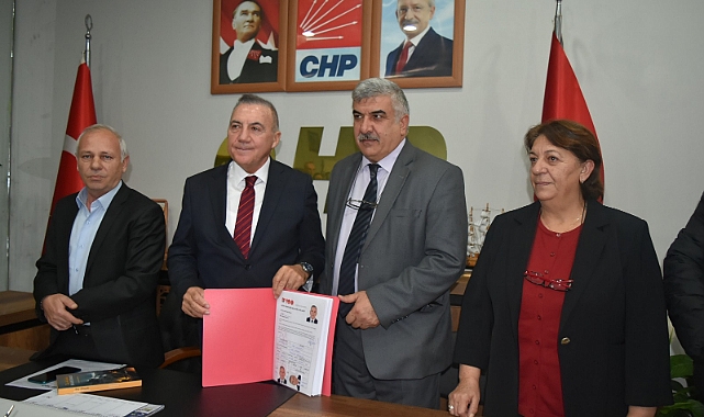 Alibeyoğlu, aday adaylık başvurusunu yaptı