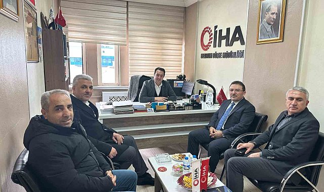 Altınok'tan İHA'ya ziyaret