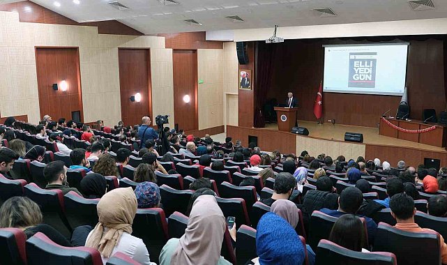 Atatürk Üniversitesi Tıp Fakültesinden Cumhuriyetin 100. yılına özel konferans