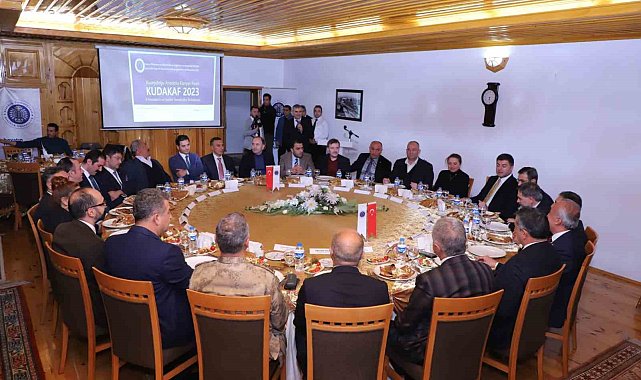 Atatürk Üniversitesinde, Kudakaf'23 il protokolü ve sektör temsilcileri buluşması gerçekleşti