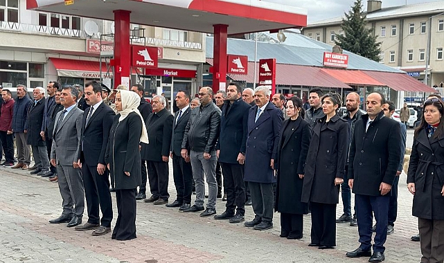Atatürk vefatının 85. yıldönümünde Arpaçay’da anıldı