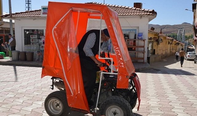 ATV tutkunu Turan dede motoruna gözü gibi bakıyor