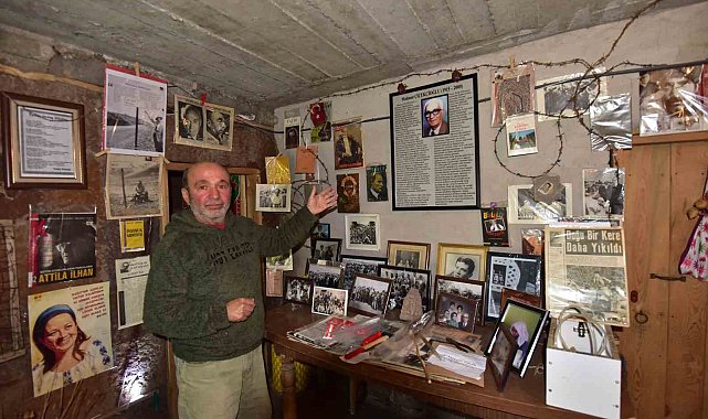 Babasından kalan 2 katlı evi topladığı eşyalarla müzeye çevirdi