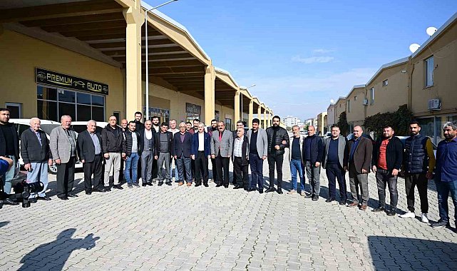 Başkan Çınar, Yakınca Galericiler Sitesinde esnaflarla buluştu