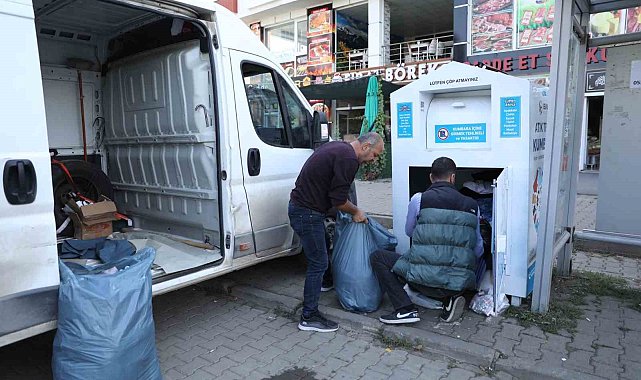 Bingöl'de iki haftada 3 ton 652 kilo tekstil atığı toplandı