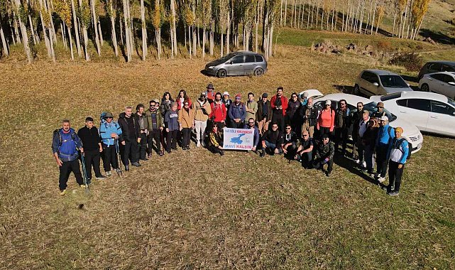Deliçay Kanyonu'na doğa yürüyüşü yapıldı