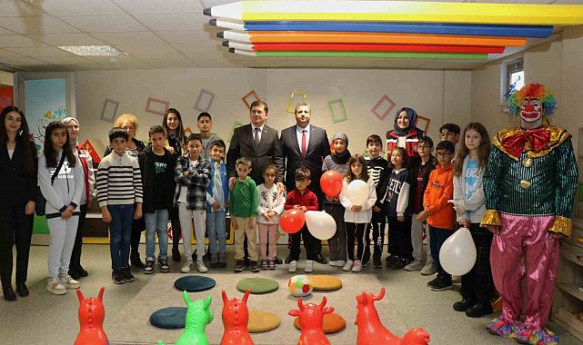Diyabet hastası çocuklara moral etkinliği