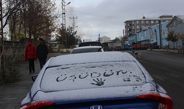 Doğu Anadolu'da soğuk hava etkili oluyor