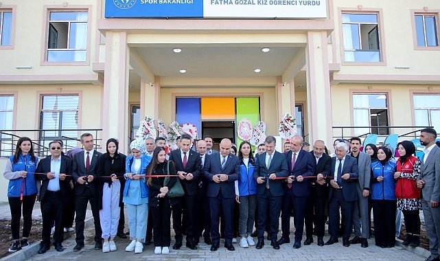 Doğubayazıt'ta Fatma Gozal Kız Öğrenci Yurdu açıldı