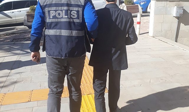 Elazığ'da 15 yıl kesinleşmiş hapis cezası bulunan zanlı tutuklandı