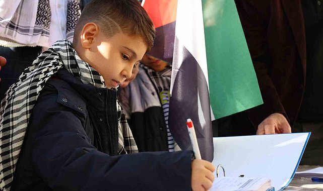 Elazığ&#039;da, Filistin&#039;de hayatını kaybedenler için gıyabi cenaze namazı kılındı