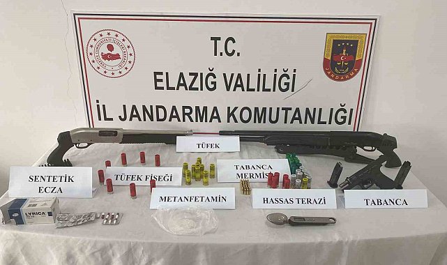 Elazığ'da uyuşturucu operasyonu: 3 gözaltı