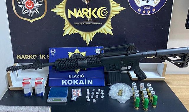 Elazığ'da uyuşturucu satıcılarına darbe