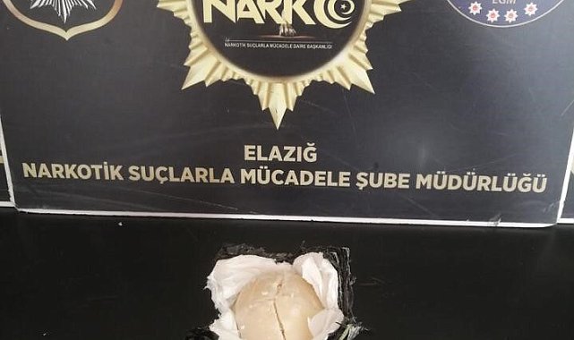 Elazığ'da uyuşturucu taciri 2 kişi yakalandı