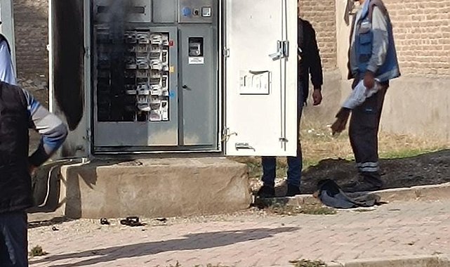 Elektrik trafosundan çıkan duman korkuttu