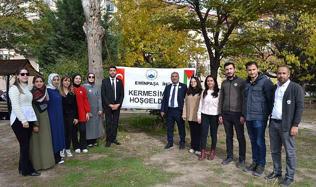 Eminpaşa İmam Hatip Ortaokulundan Filistin için hayır kampanyası