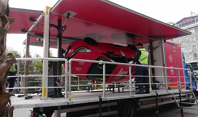 Emniyet kemerinin önemi "Simülasyon" aracıyla gösterildi