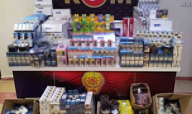 Erzincan'da 4 bin 884 adet kaçak sigara ele geçirildi