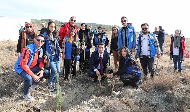 Erzincan'da "100. Yıl Cumhuriyet Ormanı" oluşturuldu