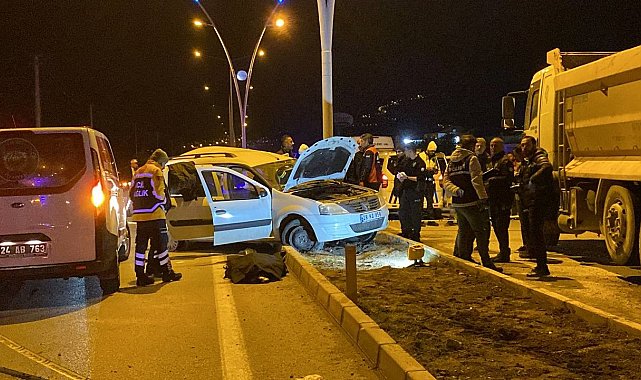 Erzincan'da trafik kazası