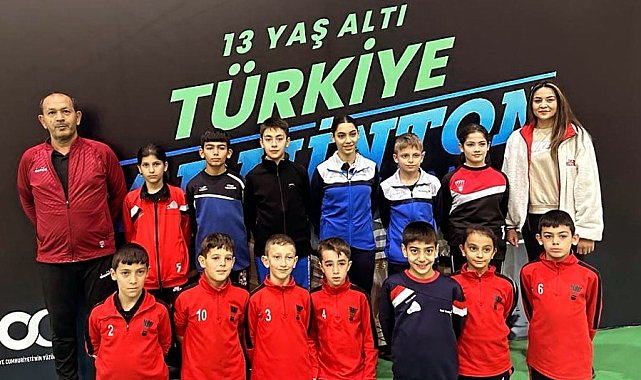 Erzincanlı badmintoncular iki şampiyonluk birde ikincilik aldı