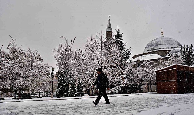 Erzurum beyaza büründü