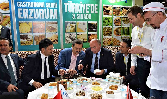 Erzurum, coğrafi tescilli ürünleriyle Yörex'in gözdesi oldu