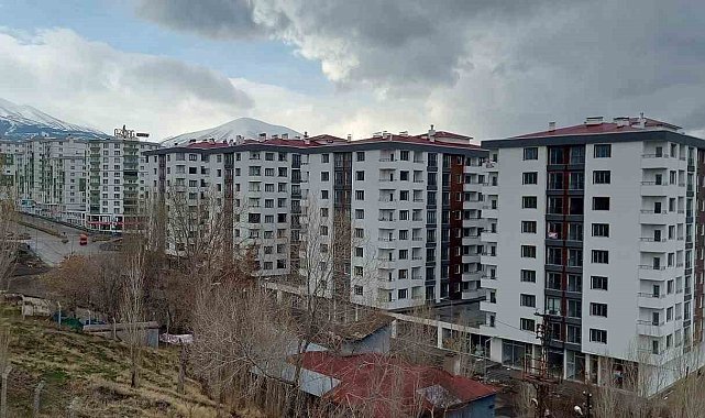 Erzurum'da bir ayda 851 konut satıldı