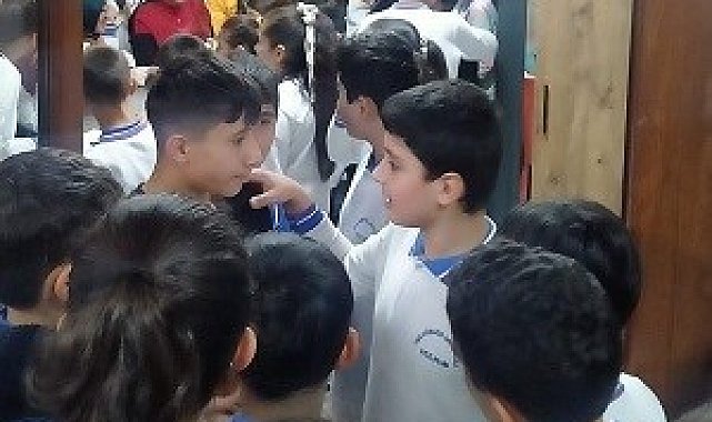 Faik Güngör Ortaokulu Gazze'ye sessiz kalmadı