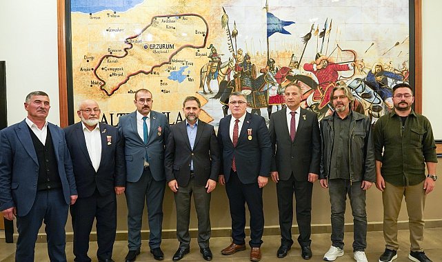 Gazilerden Başkan Uçar'a ziyaret