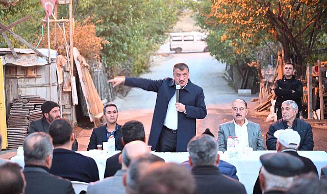 Gürkan, Orduzu sakinleriyle bir araya geldi