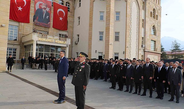 Hakkari'de 10 Kasım Atatürk'ü anma programı