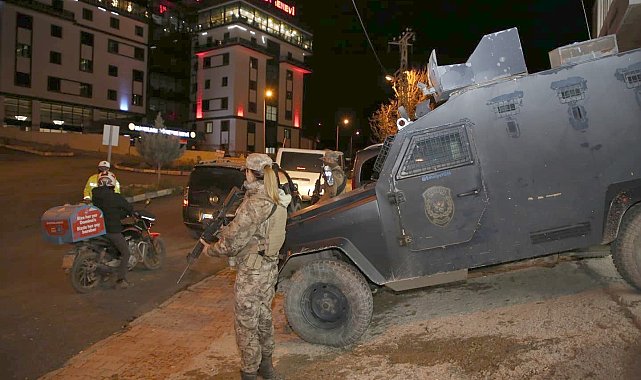 Hakkari'de 143 personelle "Narko-Alan" uygulaması