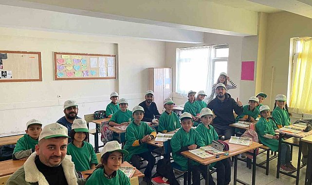 Hakkari'deki okullarda çevre bilinci eğitimleri sürüyor