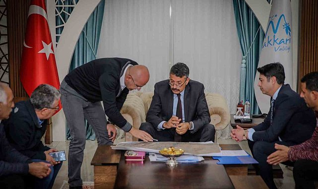 Hakkari'nin içme suyu sorununun çözümü için ilk adım atıldı