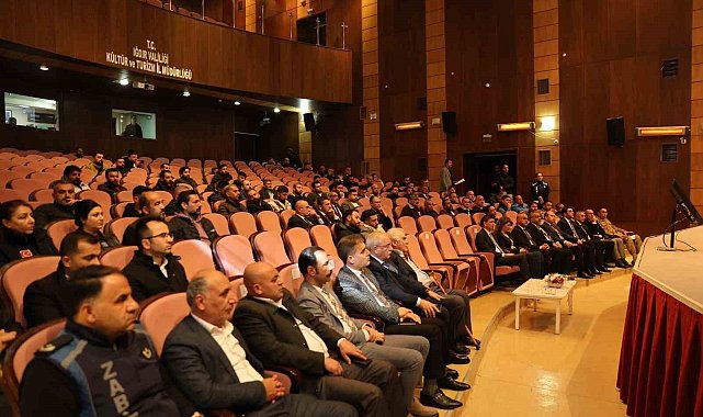 Iğdır'da bağımlılıkla mücadele değerlendirme ve bilgilendirme toplantısı yapıldı
