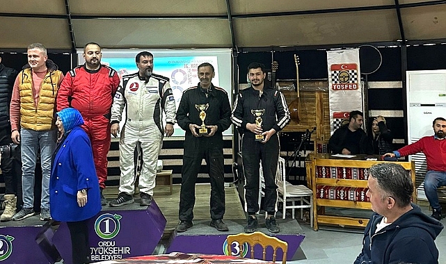 Kars için yarıştı birinci oldu