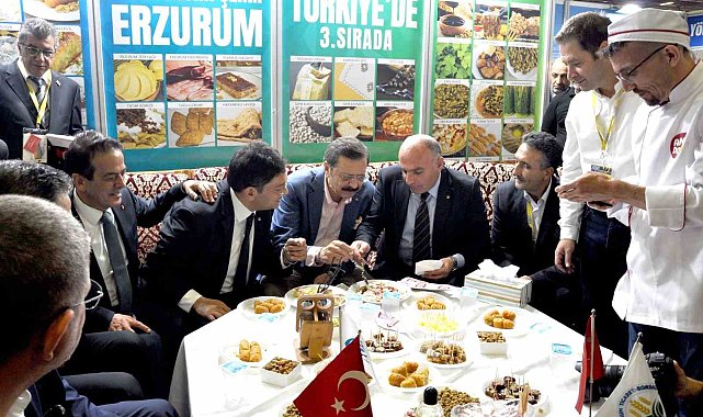 Kayserili Başkan'a Erzurum Mantısı