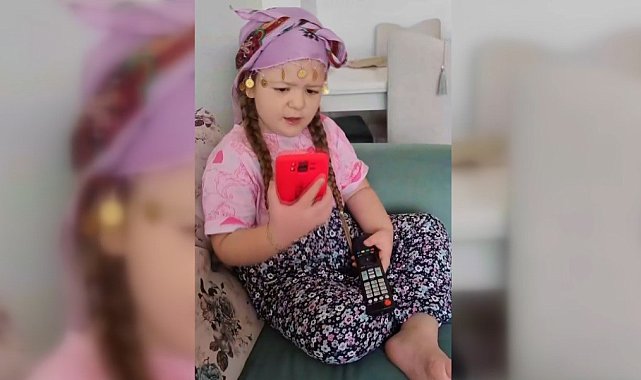 Küçük Elif'ten "Dolandırıcılık girişimlerine karşı dikkatli olun" uyarısı