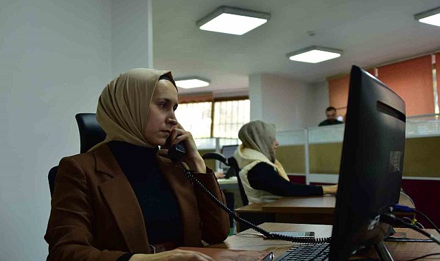 Malatya'da büyükşehir çağrı merkezine rekor çağrı