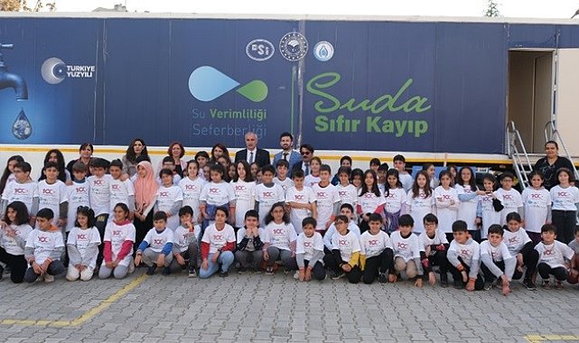 Malatya'da öğrencilere su kaynaklarının verimli kullanımı eğitimi verildi