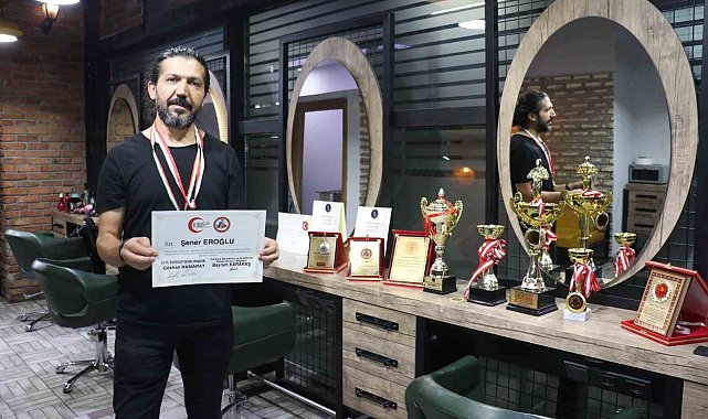 Malatyalı depremzede kuaför dünya şampiyonu oldu