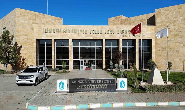 Munzur Üniversitesi'nden İsrail'e boykot