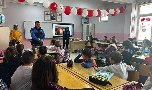 Öğrenciler suça ve suçluya karşı bilgilendiriliyor