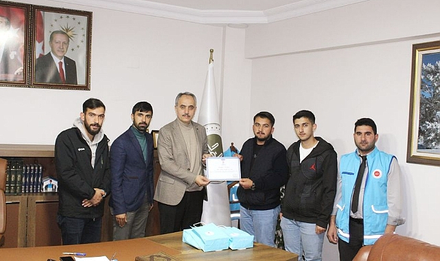 Öğrencilerden Filistin'e destek